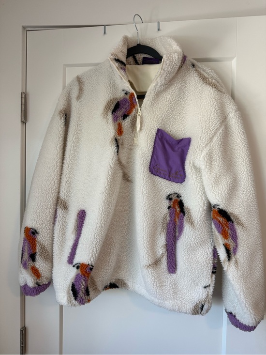 Taylor Swift Jackets & Blazers - Taylor Swift Speak Now Koi Fish Quarter Zip Sherpa Official Medium